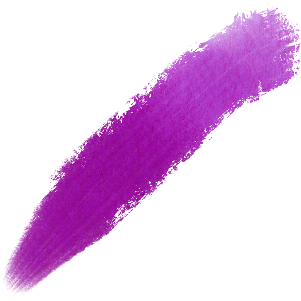 A rugged Magenta brush stroke fading into gentle watercolor washes png