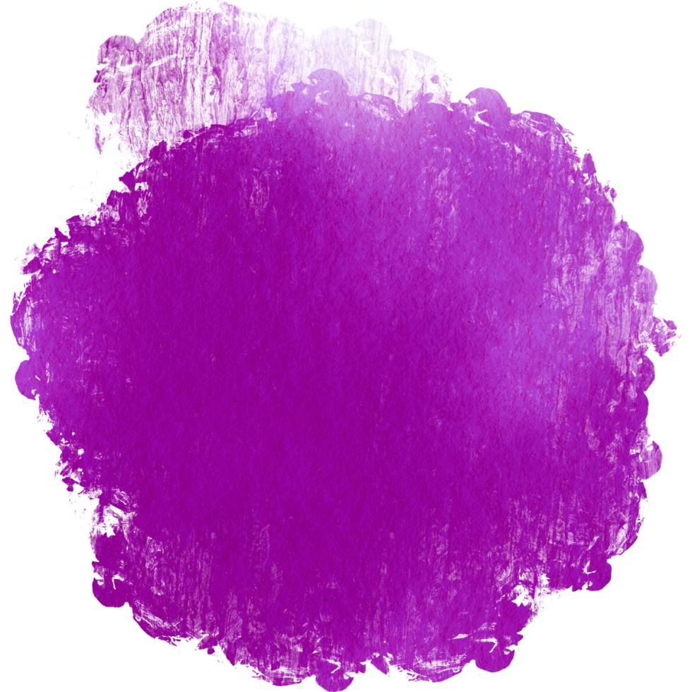 Magenta brush stroke blending rough textures into gentle watercolor gradients png