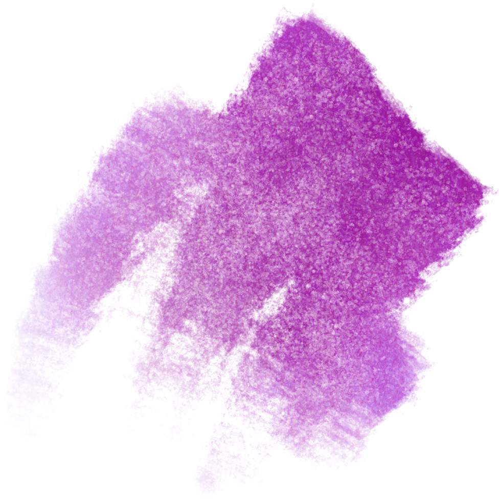 Magenta brush stroke merging textured grunge into smooth watercolor tones png
