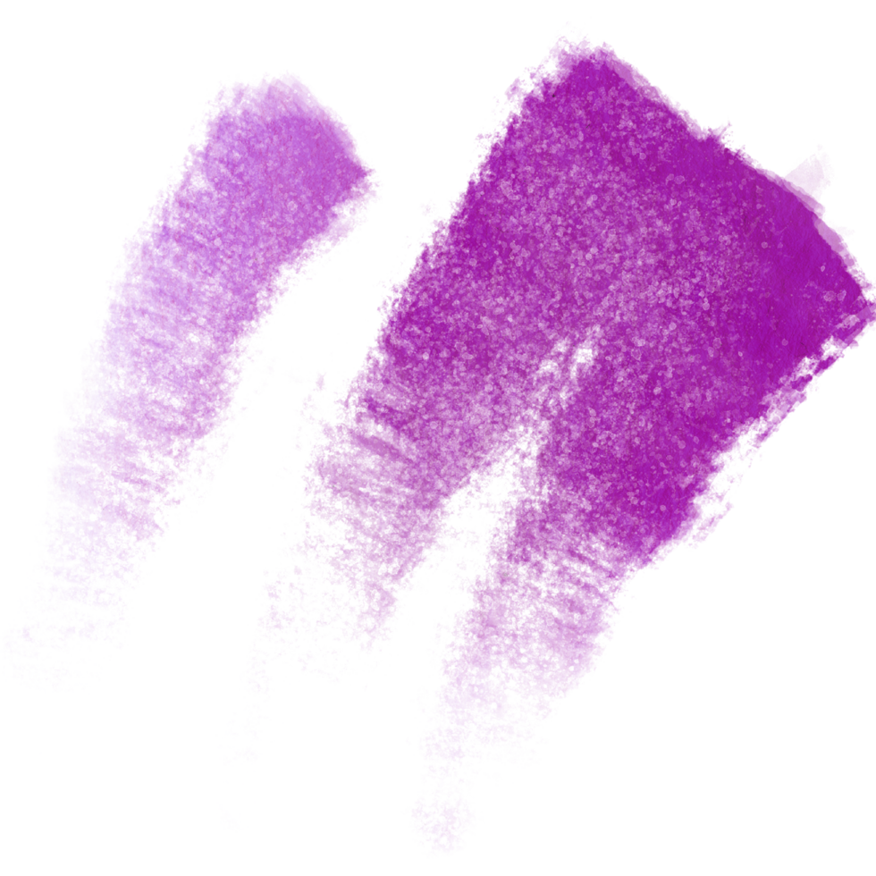A rough Magenta brushstroke transitioning into gentle watercolor hues png