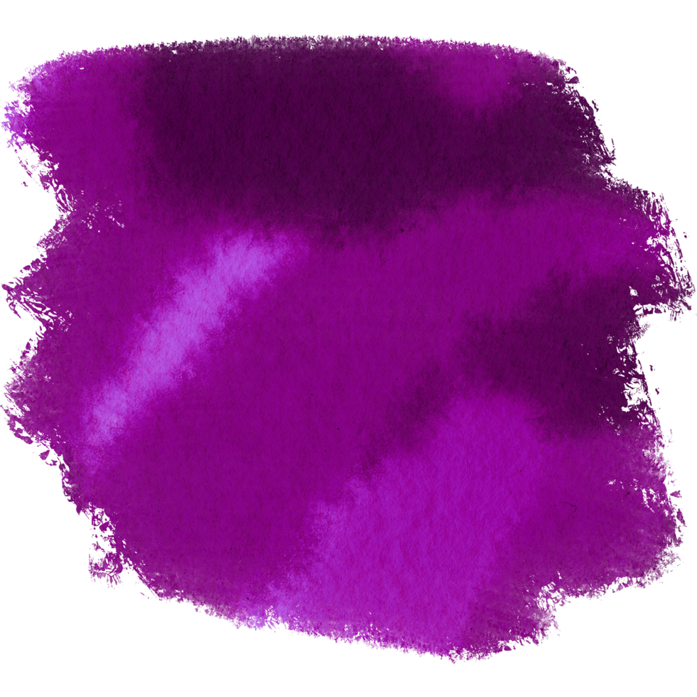 Magenta brush stroke with textured finish blending into soft watercolor shades png