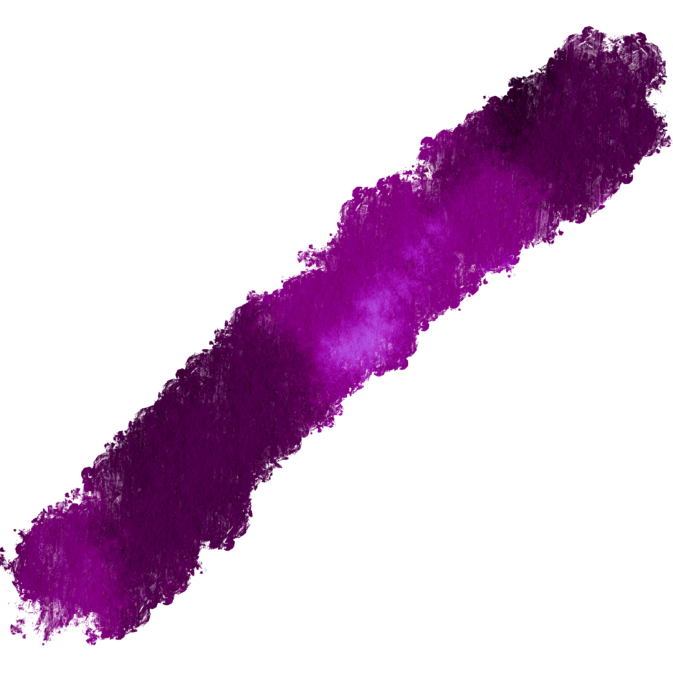 Textured Magenta brush stroke evolving into soft watercolor washes png