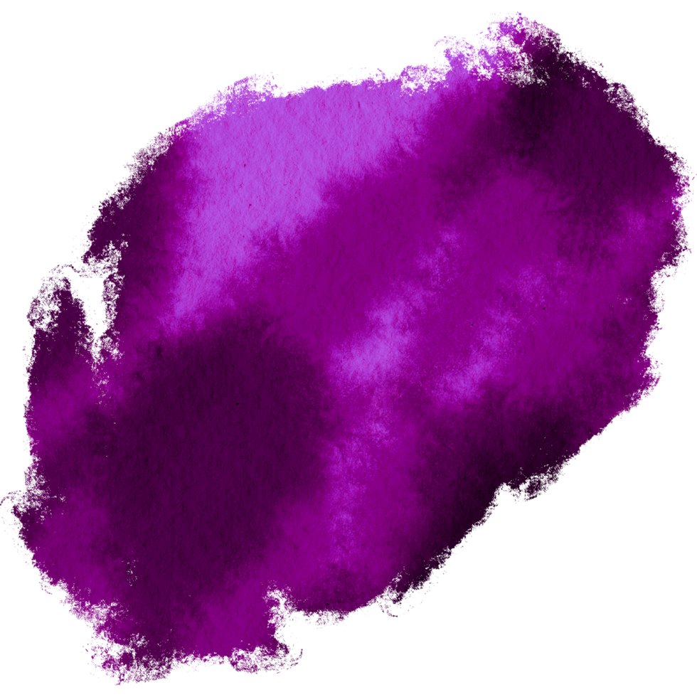 Textured Magenta stroke dissolving into smooth soft watercolor hues png