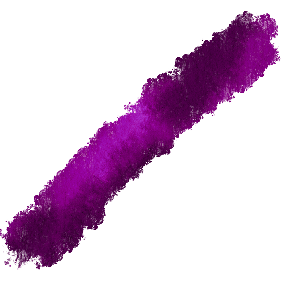 A rugged Magenta brush stroke dissolving into soft watercolor gradients png