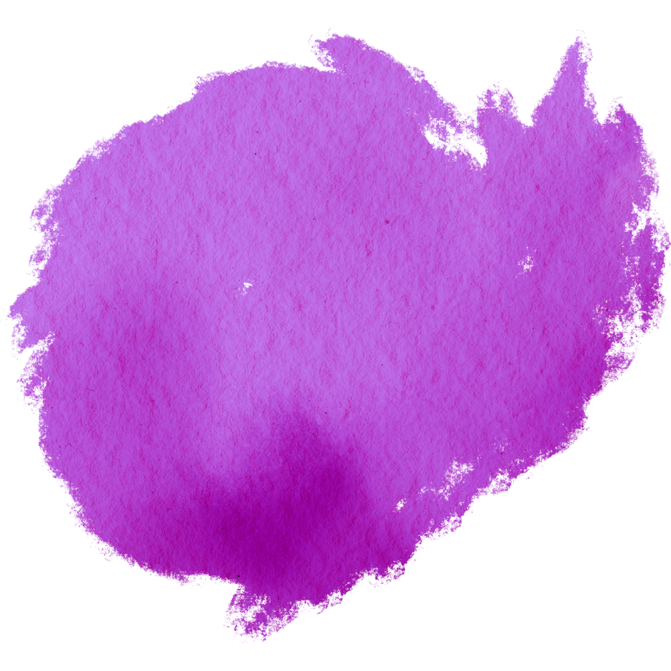 Magenta stroke transitioning from rugged textures into smooth watercolor tones png