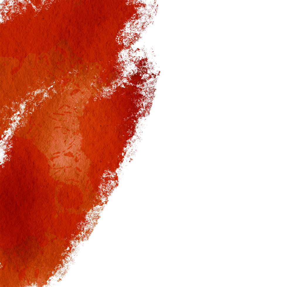 A soft Orange stroke with rugged grunge edges and smooth blending png