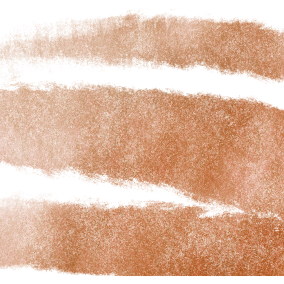 A stunning Orange watercolor brush stroke merging into hand drawn grunge details png
