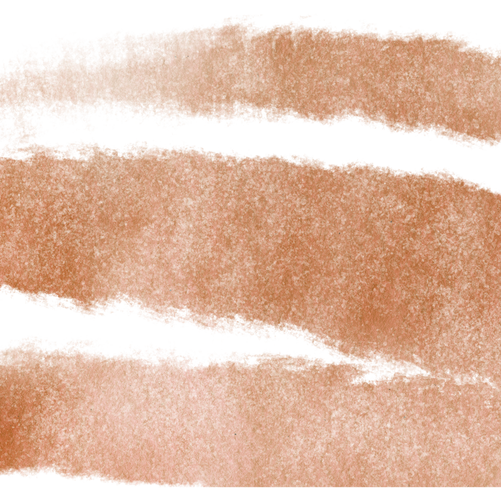 Orange watercolor brush strokes with raw textured grunge inspired effects png