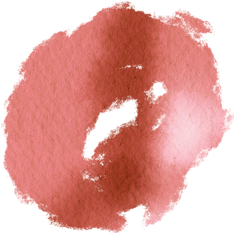 Orange watercolor brush strokes blending into textured gritty hand drawn finishes png