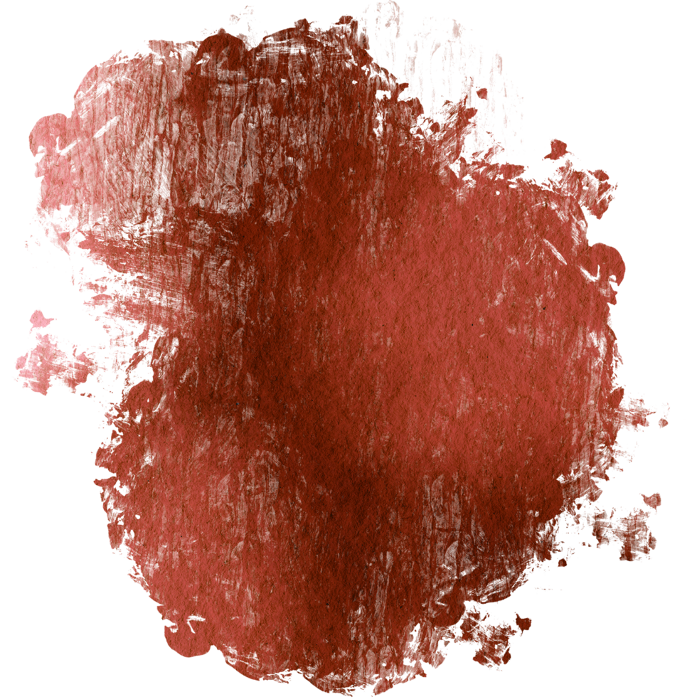 Orange watercolor brush strokes merging into rough textured grunge inspired details png