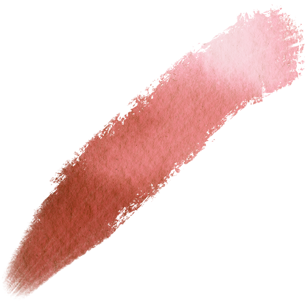 Soft Orange watercolor brush strokes merging into textured raw grunge finishes png