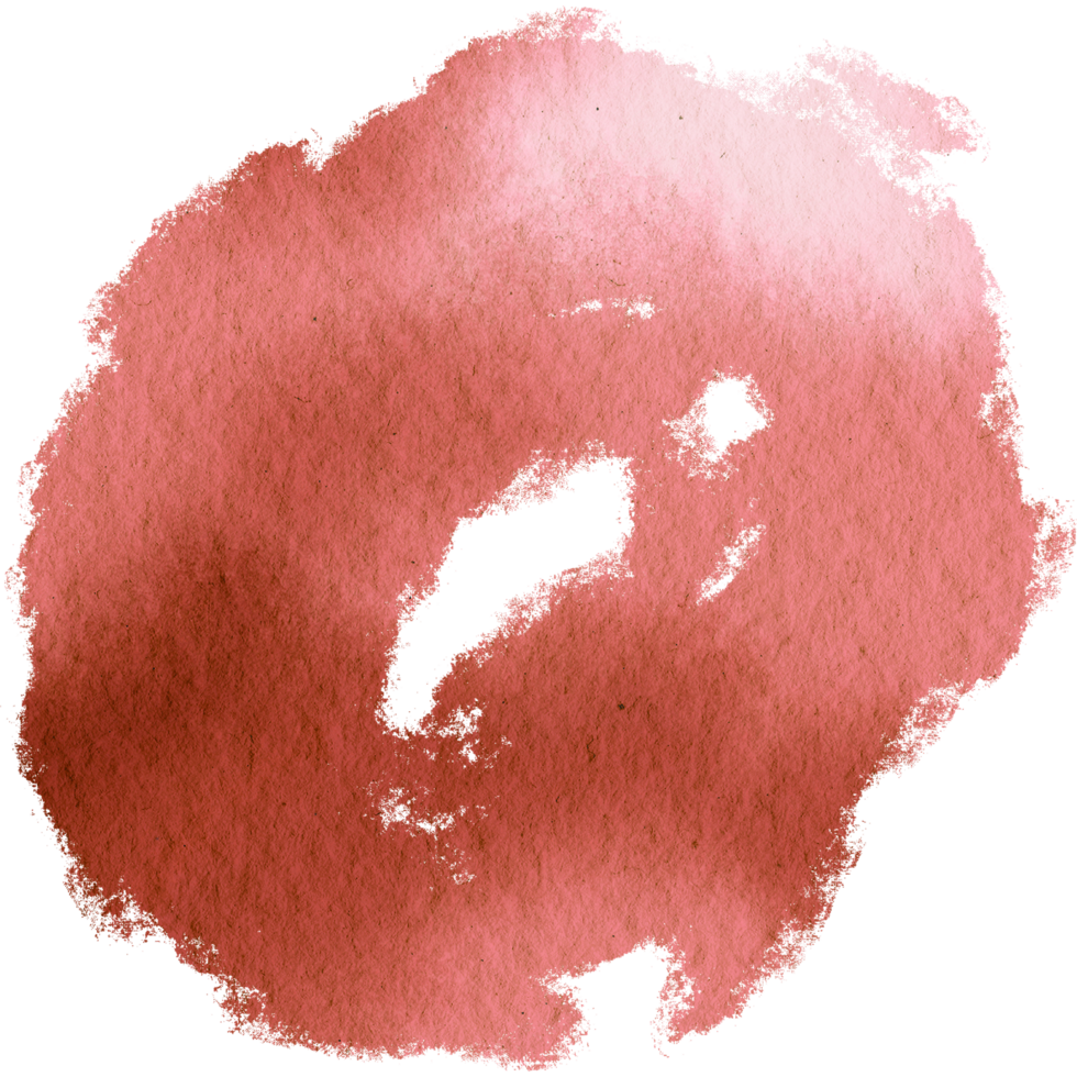 A stunning Orange watercolor stroke blending into rough gritty grunge marks png