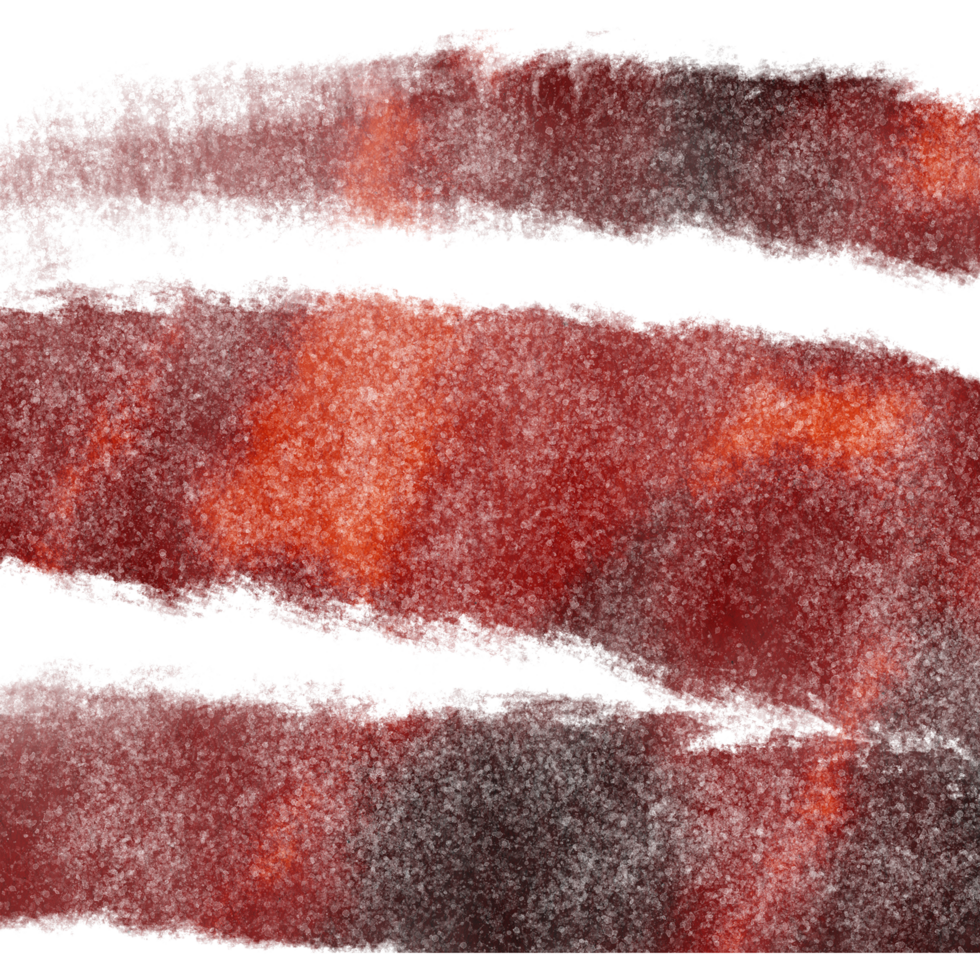 Beautiful Orange watercolor strokes fading into rough gritty grunge inspired details png