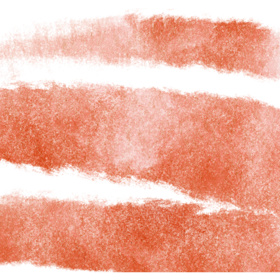 A distressed Orange stroke blending rough grunge textures with soft watercolor tones png