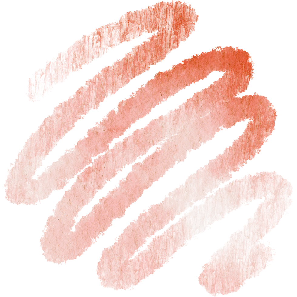 A rough edged Orange stroke merging distressed grunge textures with soft watercolor tones png