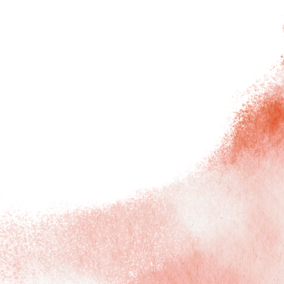 A textured Orange brush stroke merging rough textures with soft watercolor gradients png