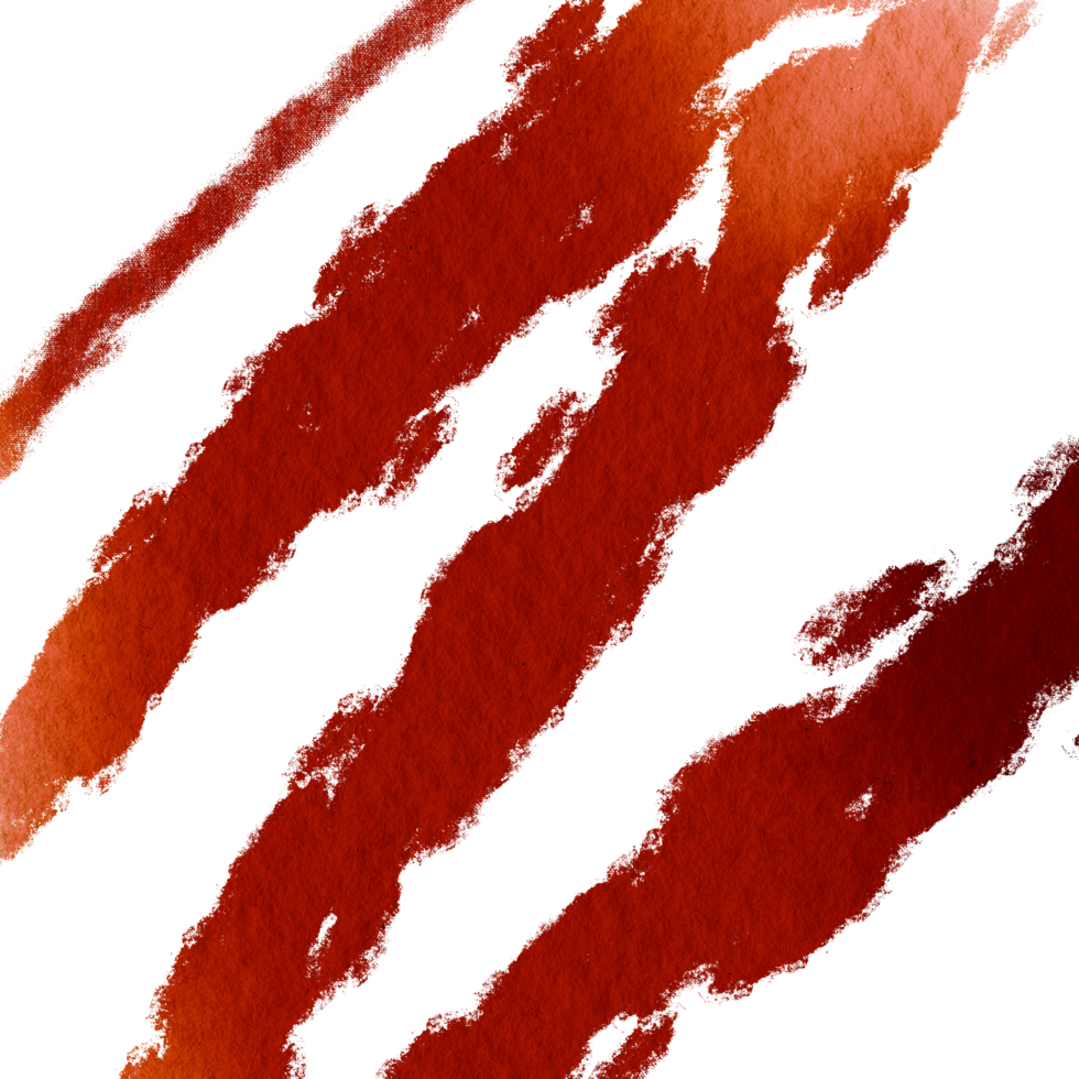 Orange stroke blending rugged textures with soft watercolor gradients png