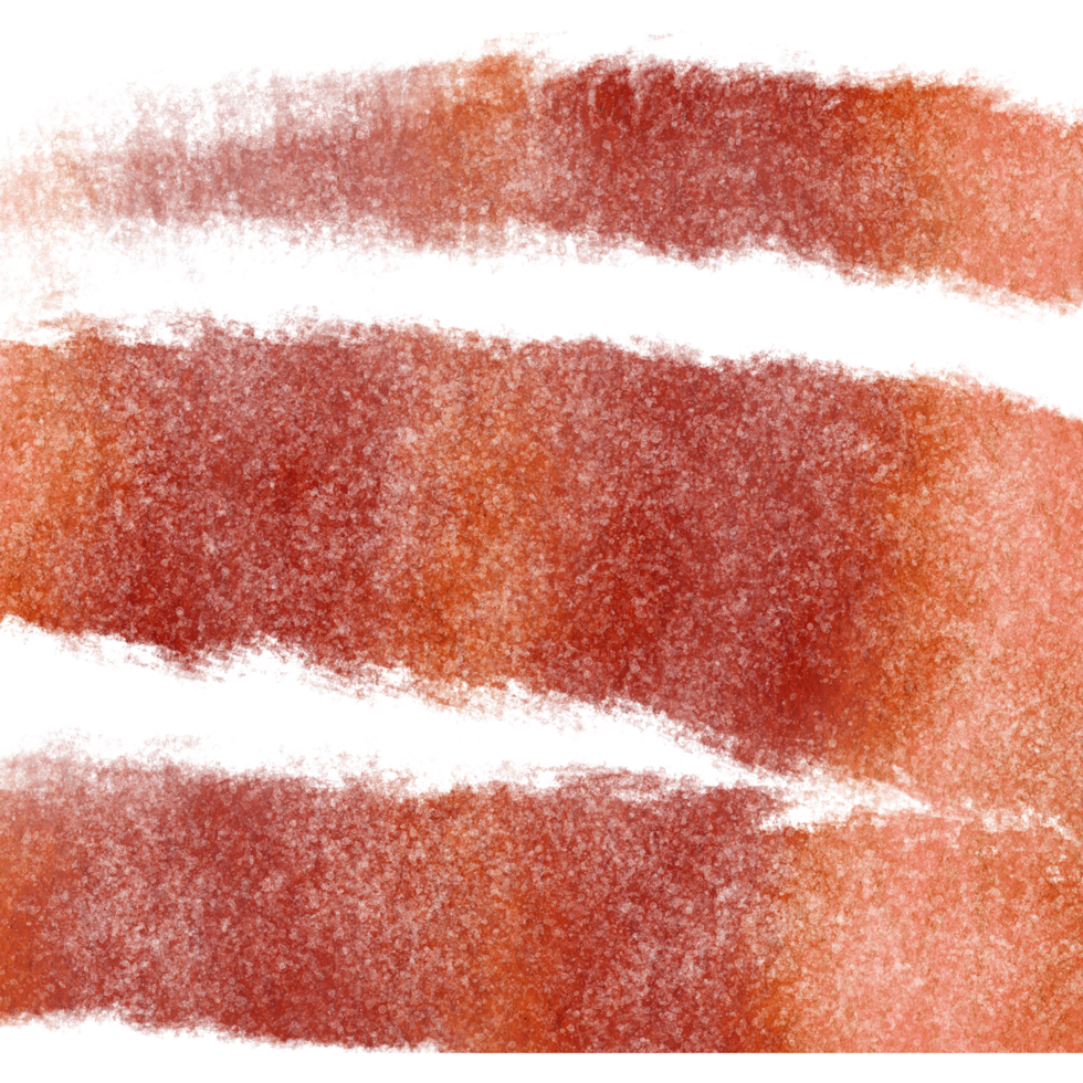 A Orange brushstroke merging coarse grunge details with gentle watercolor transitions png