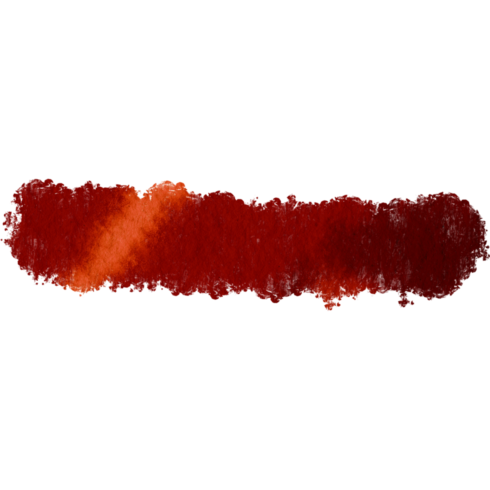 A textured Orange stroke blending into soft gentle watercolor tones png