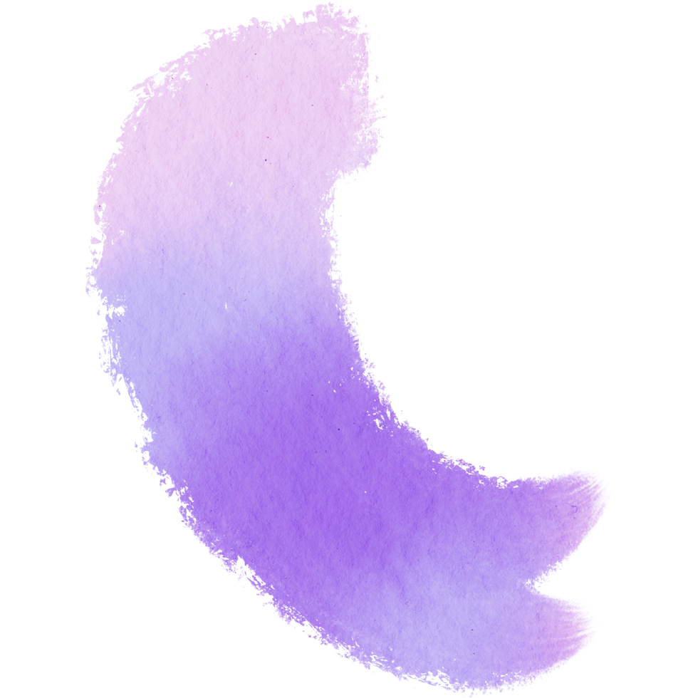 Gentle Pastel brush stroke in watercolor style with a touch of grunge texture png