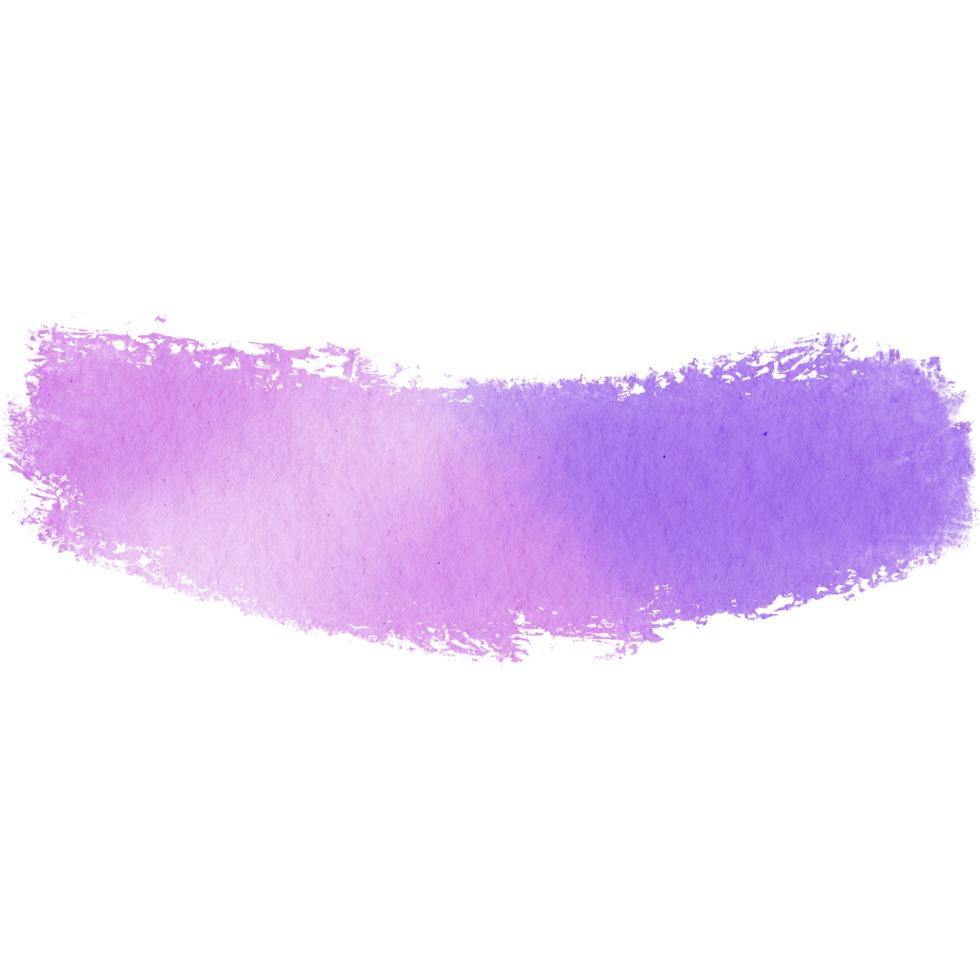 A soft Pastel brush stroke with rugged edges and a smooth watercolor inspired finish png