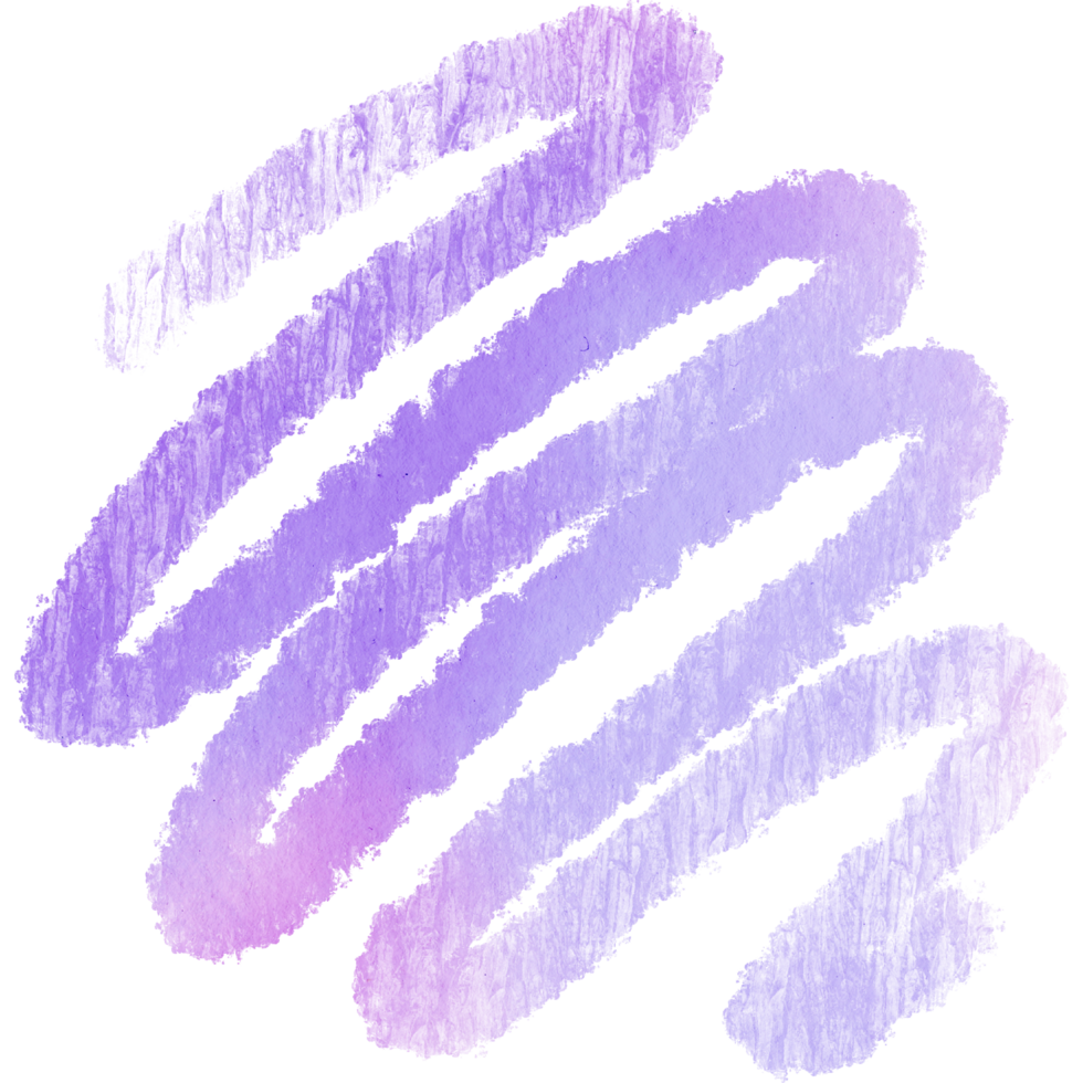 A soft Pastel brush stroke with raw edges and subtle grunge details png