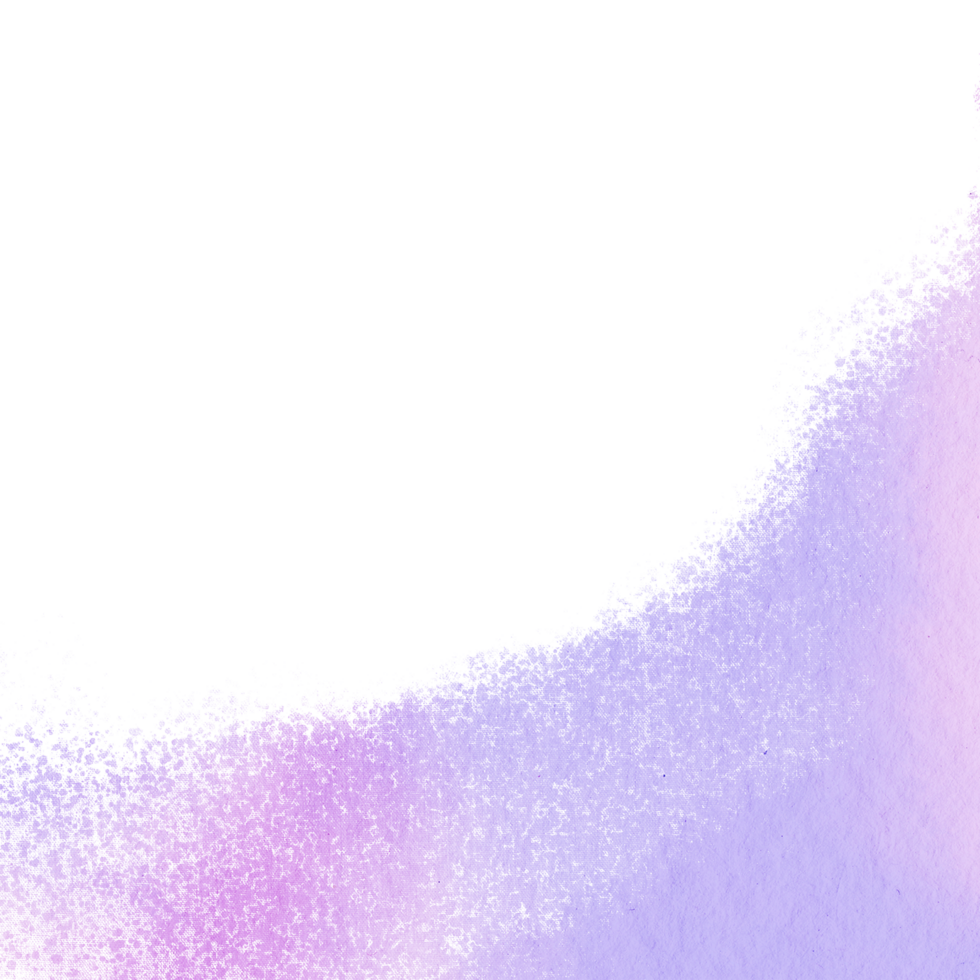 A rugged Pastel brush stroke with raw edges and a smooth watercolor effect png