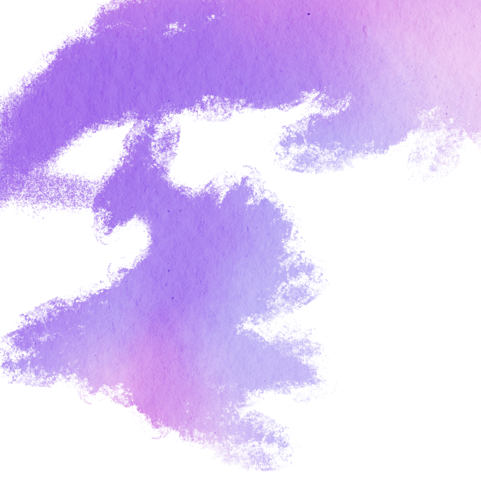A vivid Pastel brush stroke with raw grunge edges and smooth blending png