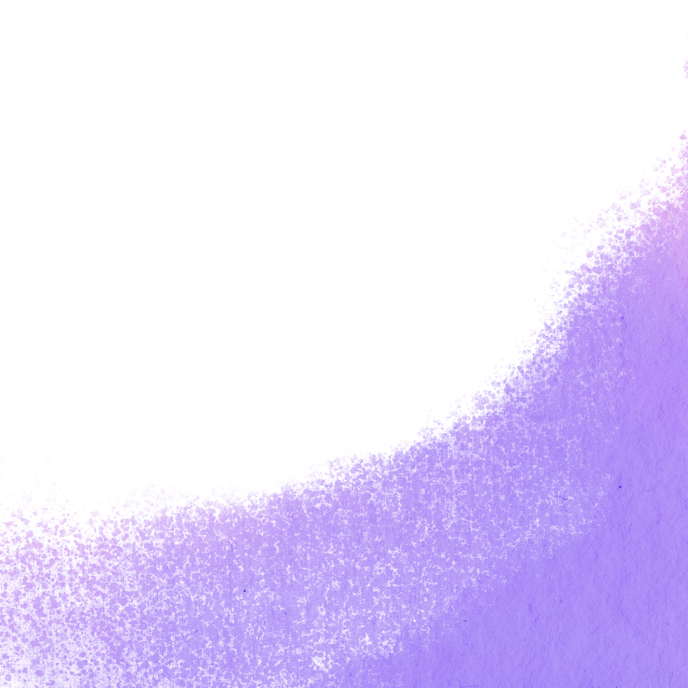 Pastel brush stroke with rough grunge edges and soft watercolor blending png