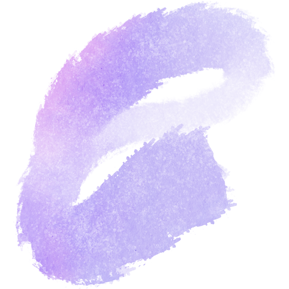 A soft Pastel stroke with rugged textures and smooth blending png