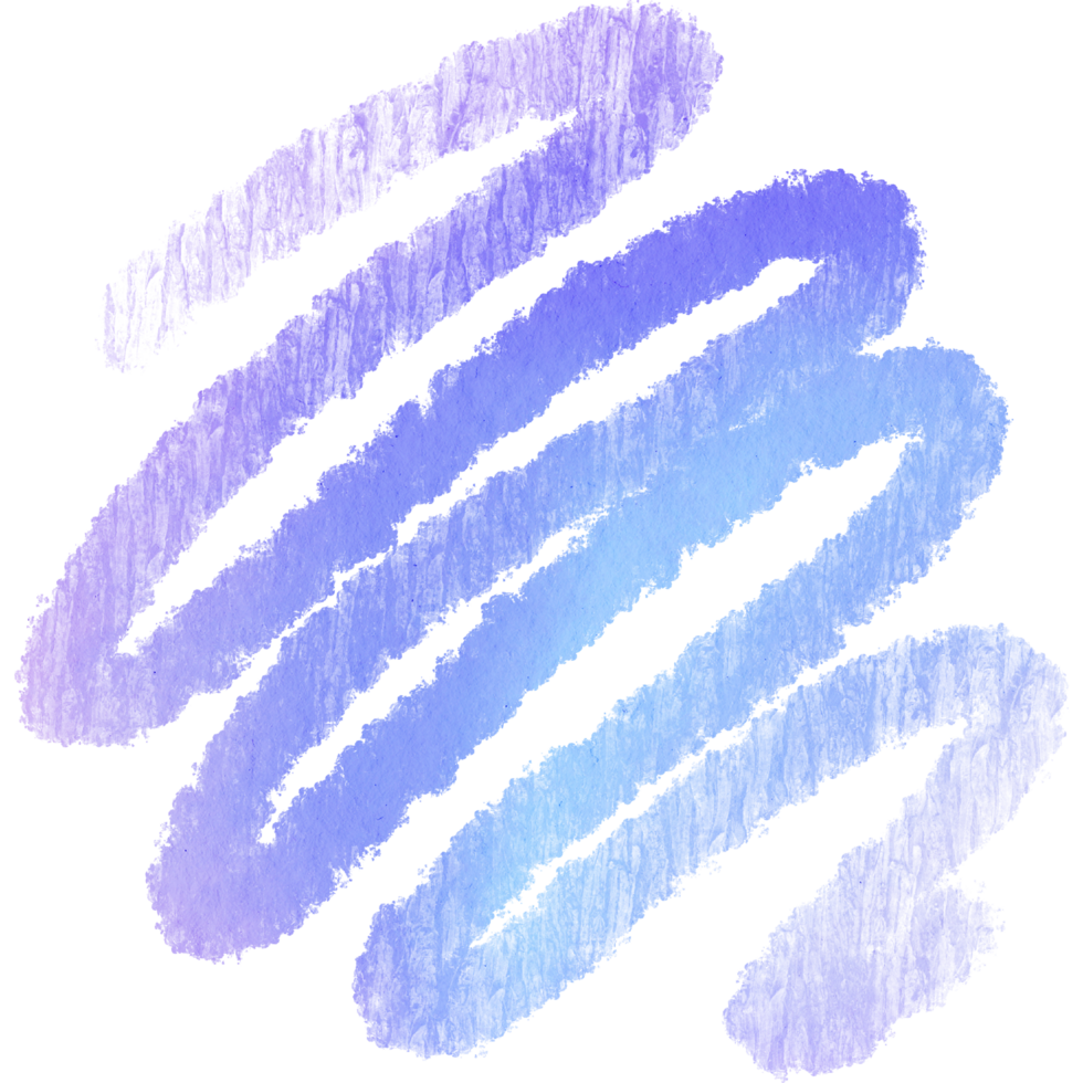 Rough Pastel watercolor strokes blending into hand drawn grunge edges png