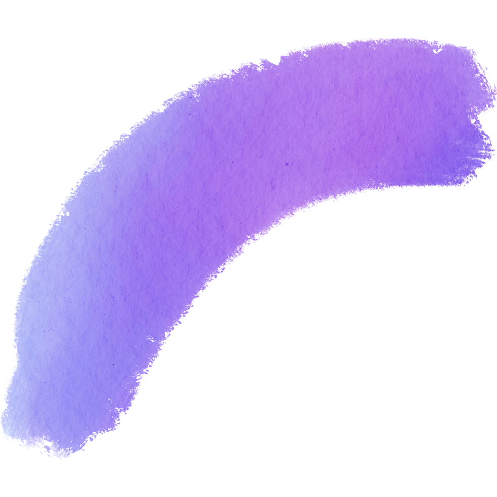 A beautiful Pastel watercolor stroke merging into rough hand drawn grunge effects png