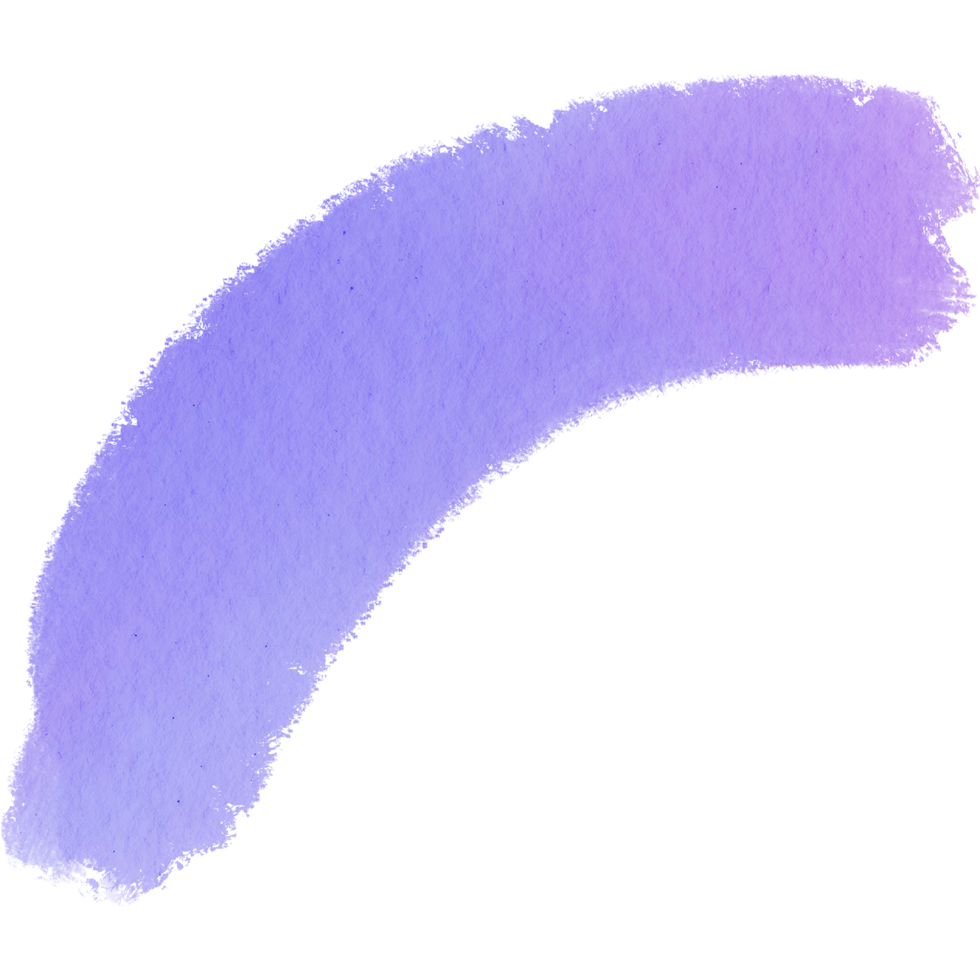 Hand drawn Pastel watercolor brush strokes blending into rough bold grunge effects png