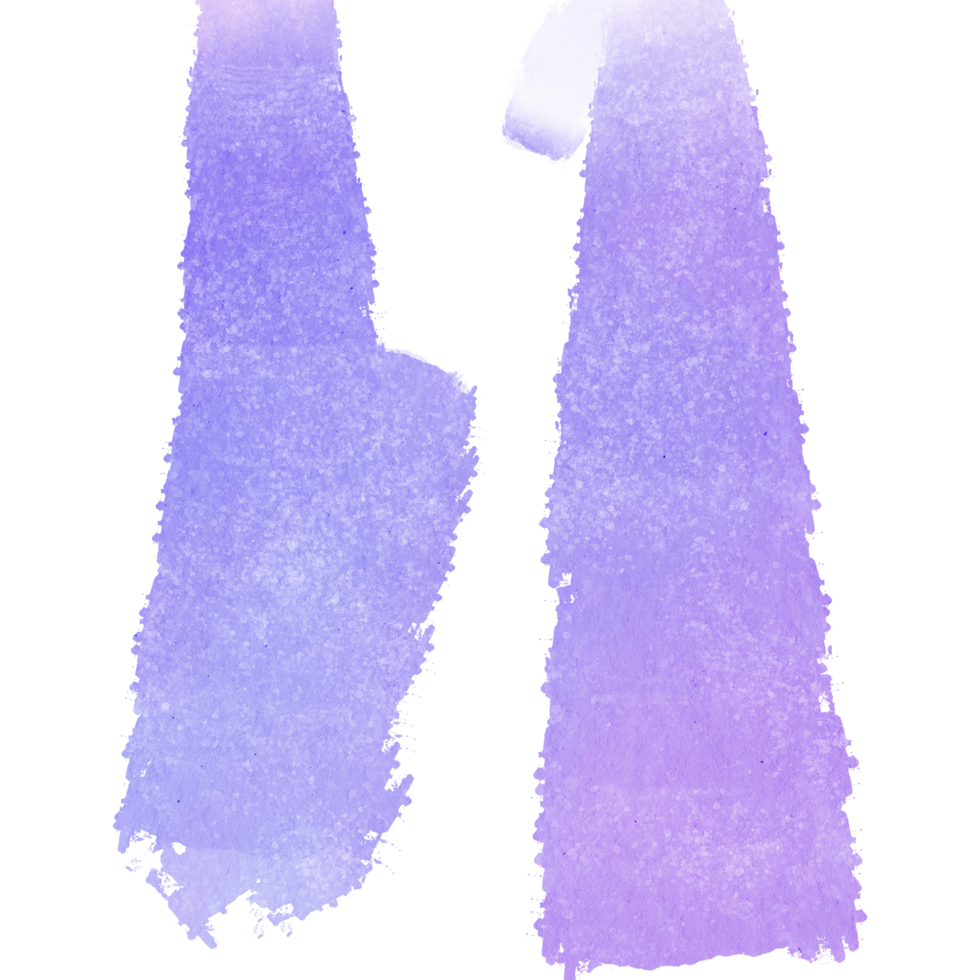 Pastel watercolor brush strokes merging into textured raw hand drawn grunge details png