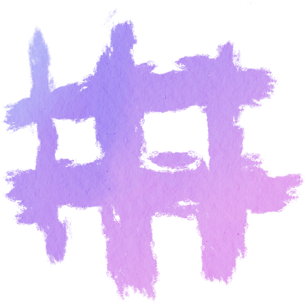 Hand drawn Pastel watercolor strokes merging into bold textured grunge inspired marks png