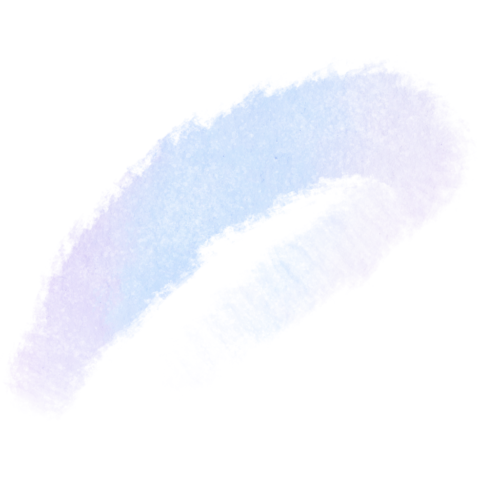 Gorgeous Pastel watercolor brush strokes blending into soft gritty grunge edges png