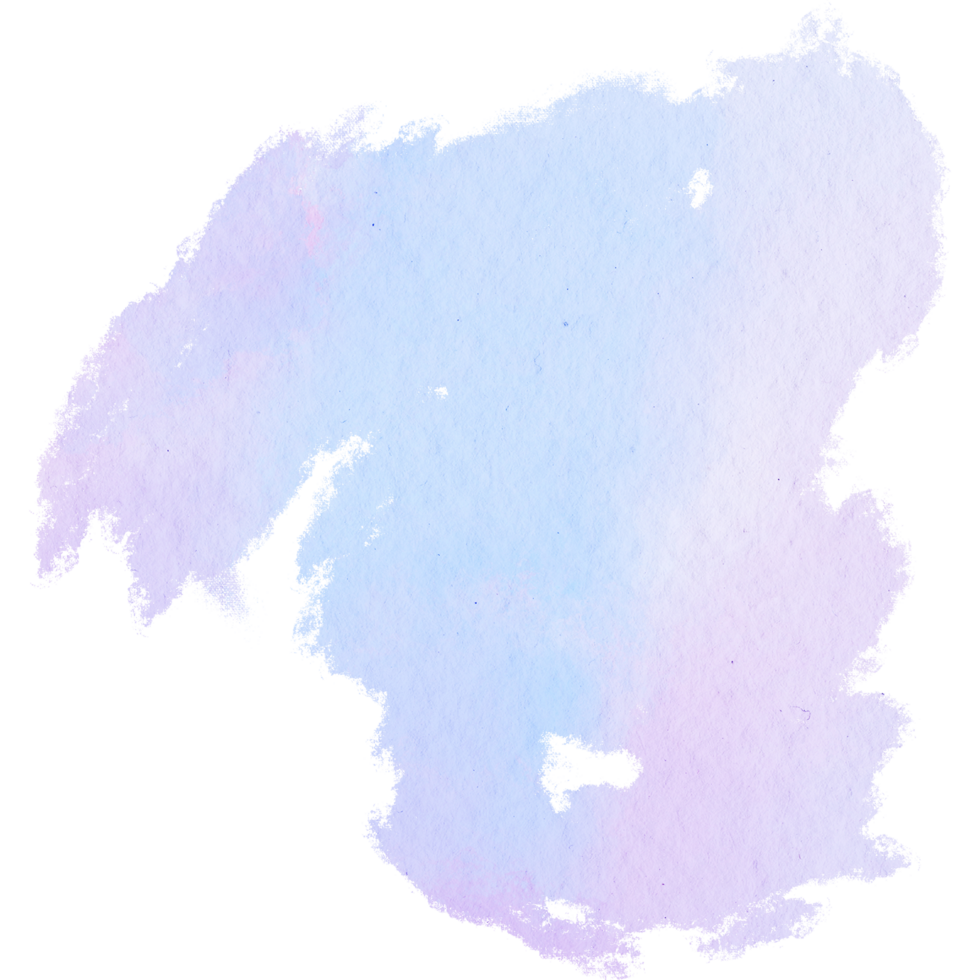 A stunning Pastel watercolor stroke blending into rough gritty grunge marks png