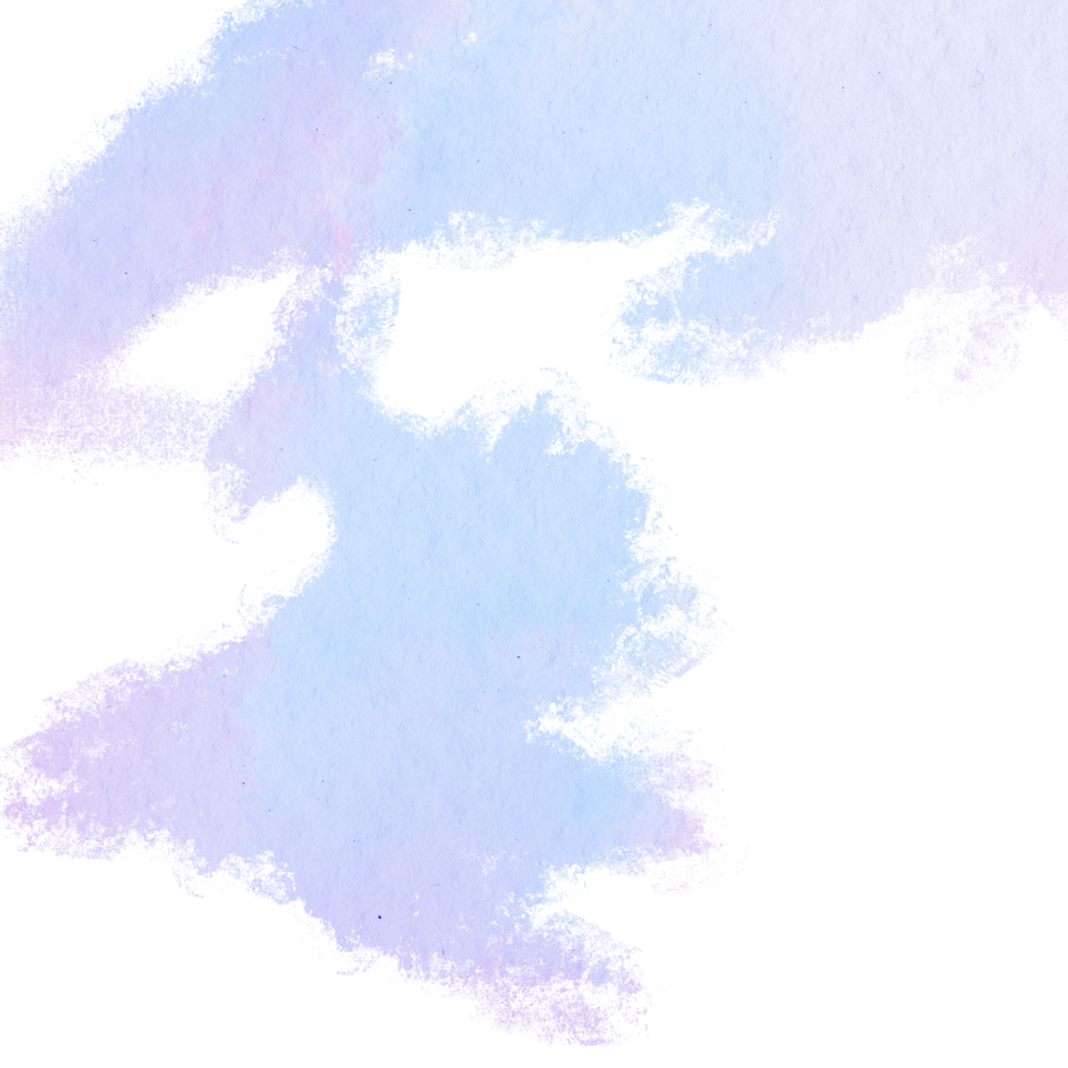 A stunning Pastel watercolor stroke merging into rough gritty grunge textures png