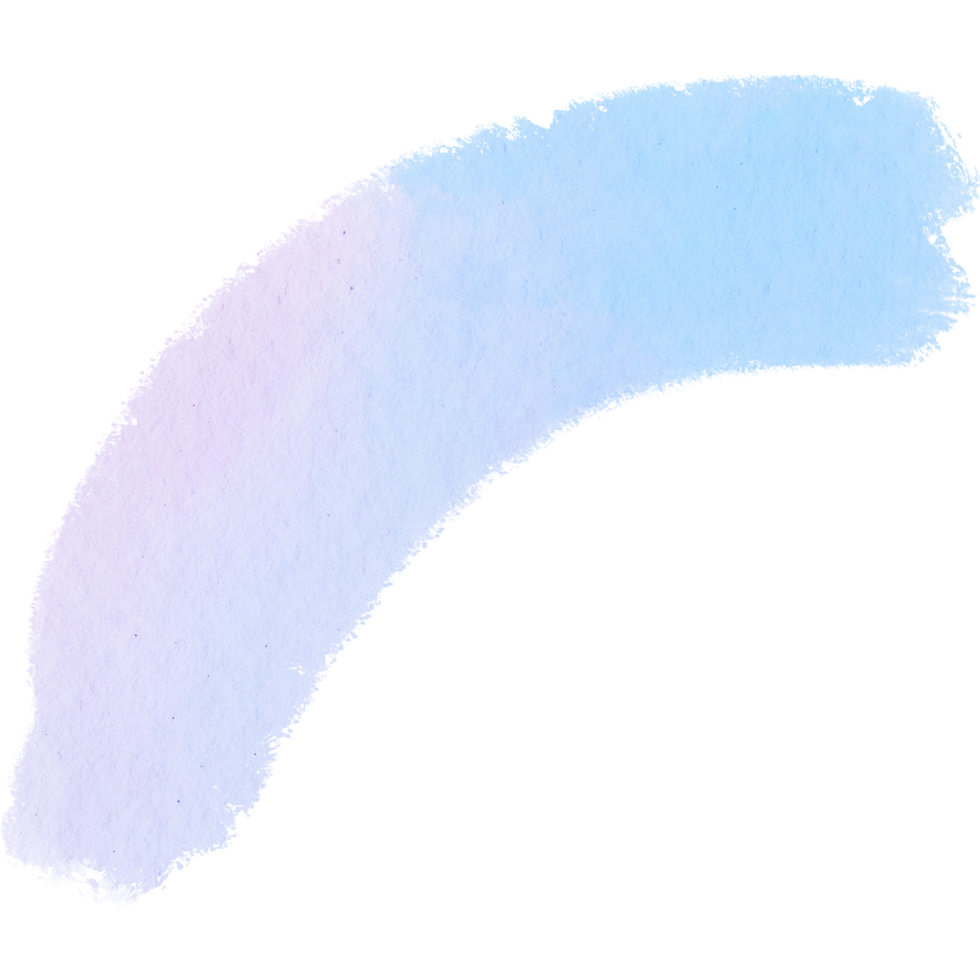 A stunning Pastel watercolor brush stroke fading into gritty raw grunge effects png