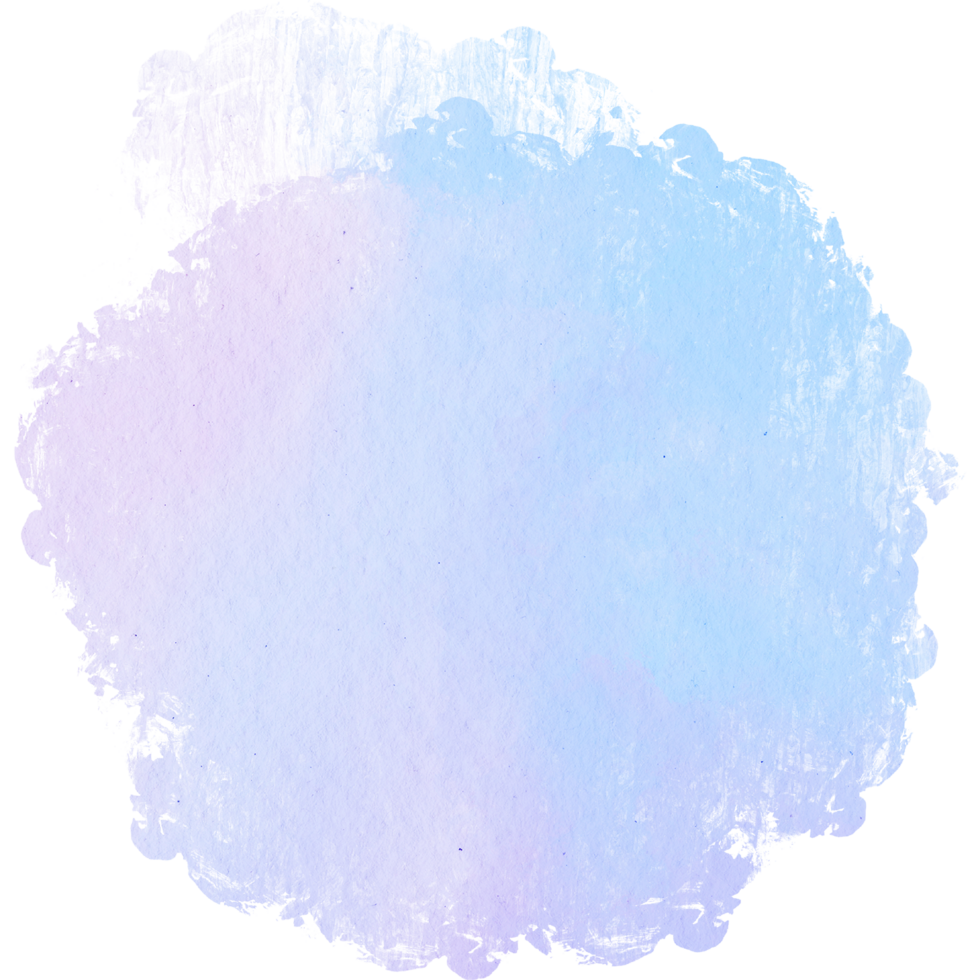Gorgeous Pastel watercolor brush strokes merging into rugged raw grunge edges png