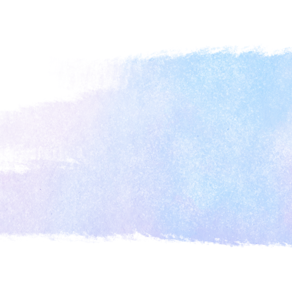 A stunning Pastel watercolor brush stroke fading into rough raw grunge details png