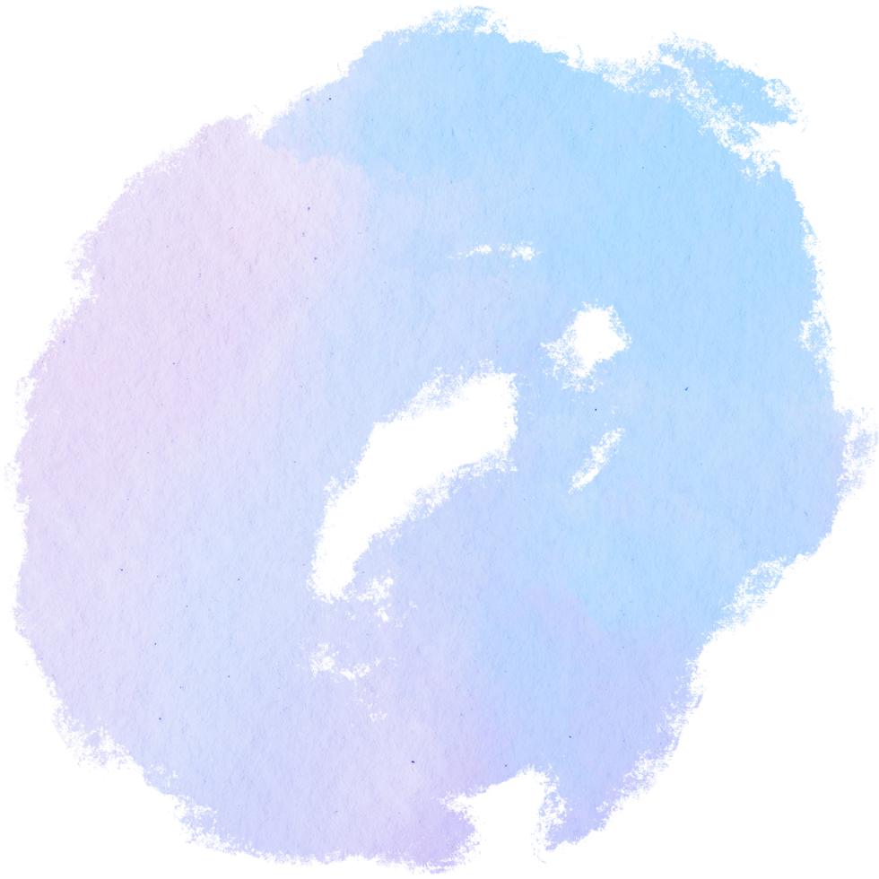 A stunning Pastel watercolor brush stroke blending into bold gritty grunge inspired marks png
