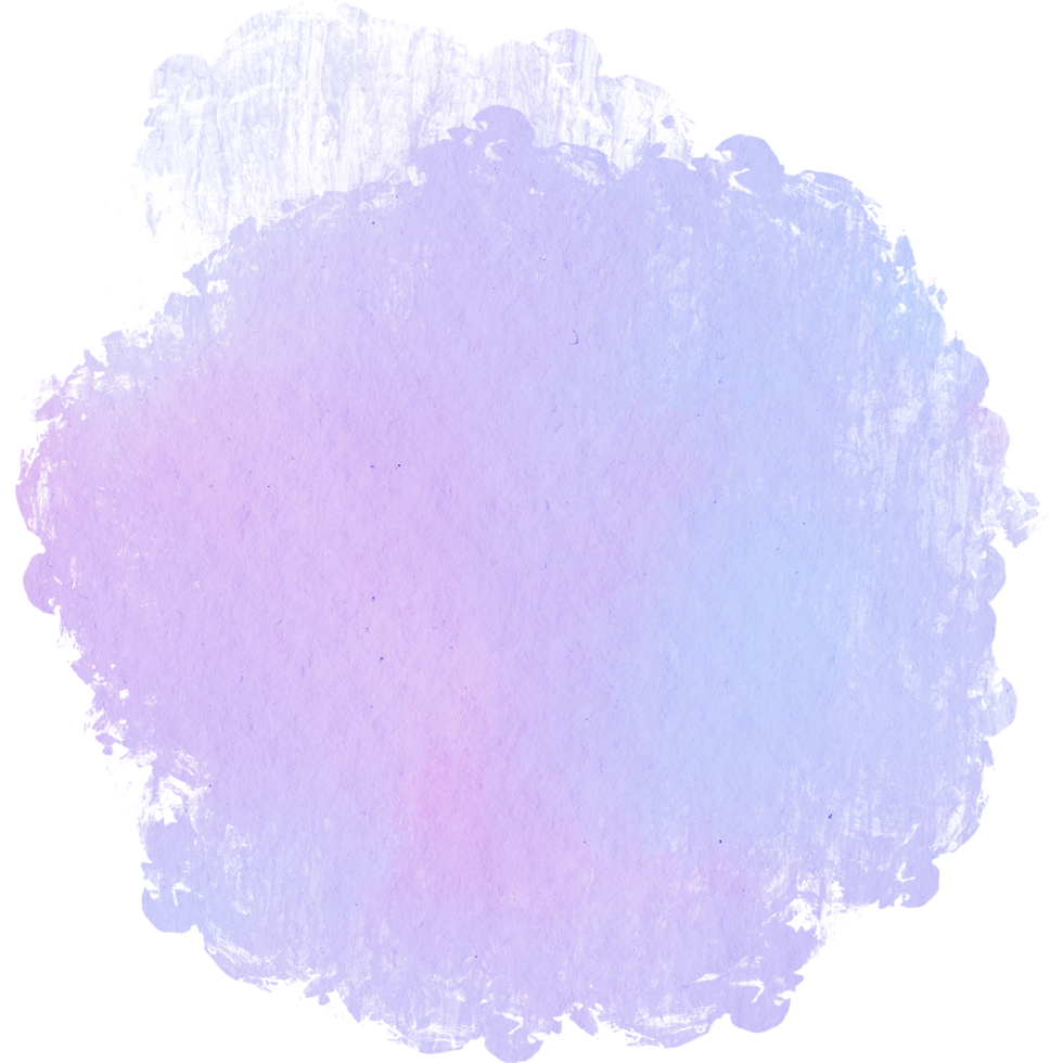 A soft Pastel watercolor stroke merging into delicate textured grunge finishes png