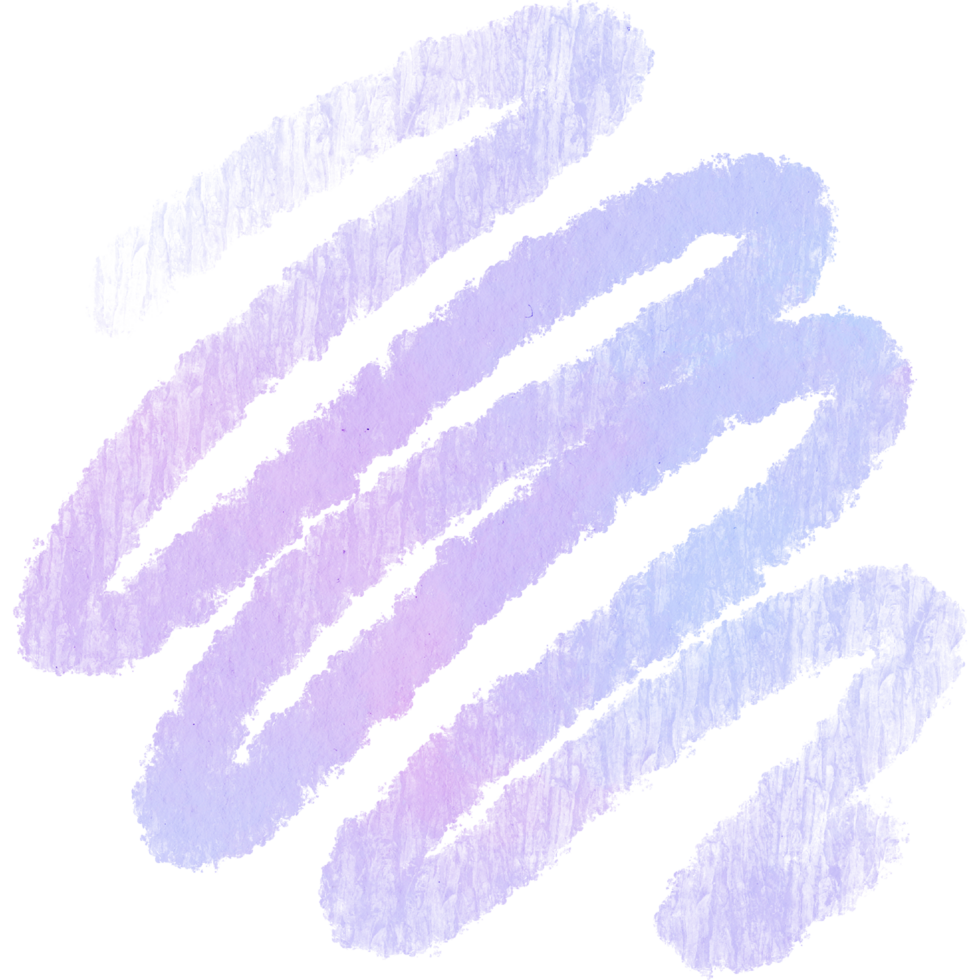 A vibrant Pastel watercolor with a rough hand drawn grunge stroke png