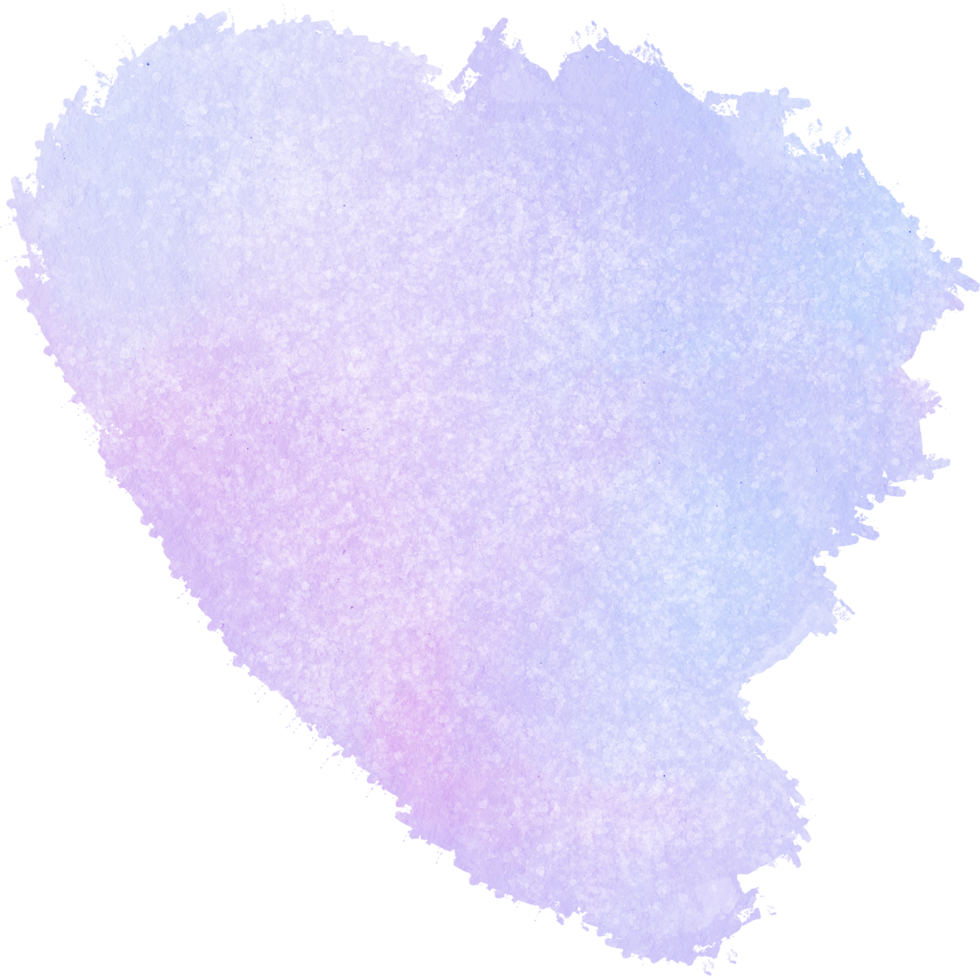 A rough stroke in Pastel watercolor with hand drawn textures png