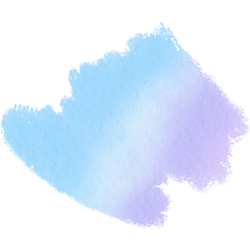 A rough Pastel stroke merging grunge textures with soft watercolor blending png