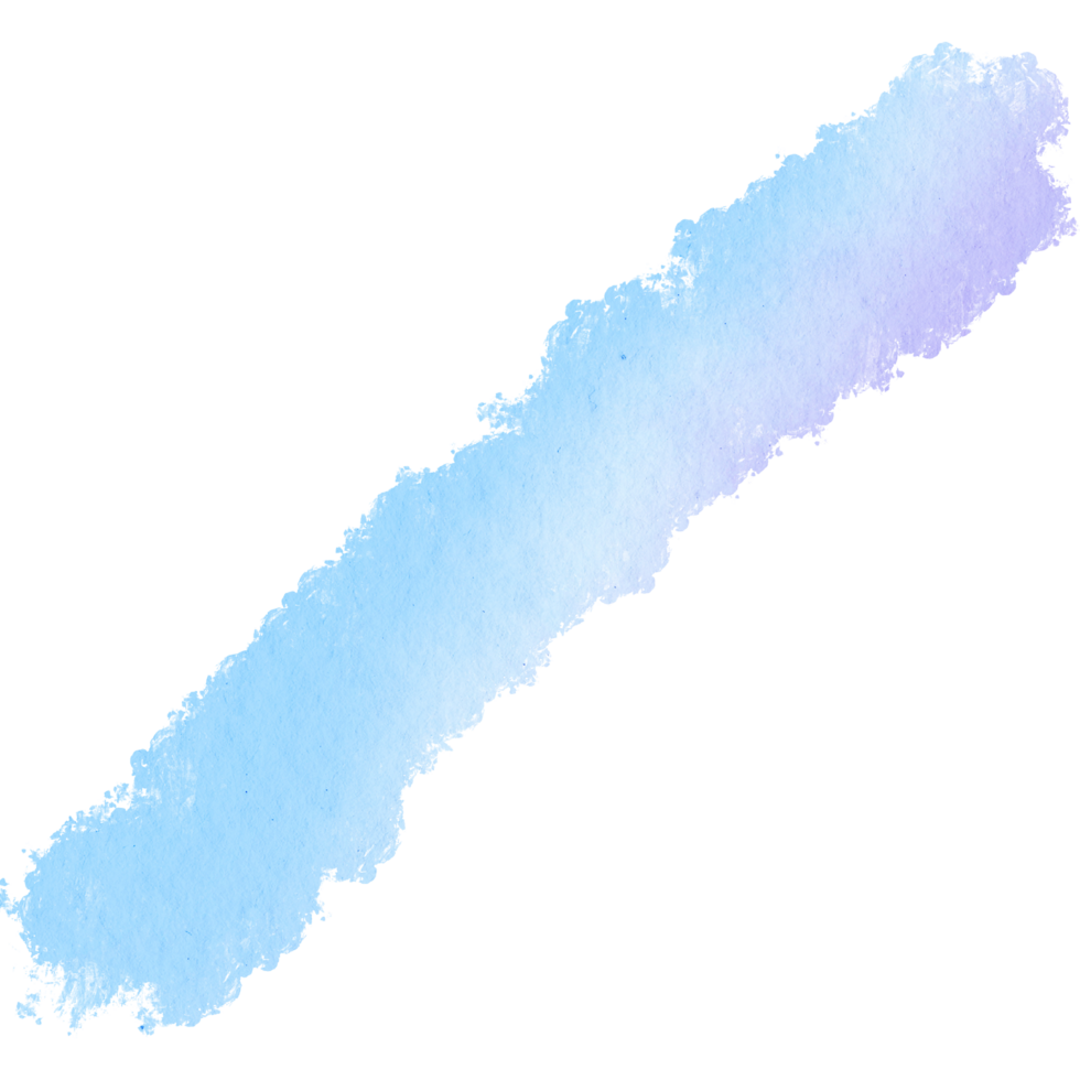 A faded Pastel brush stroke with grunge textures and a fluid watercolor finish png