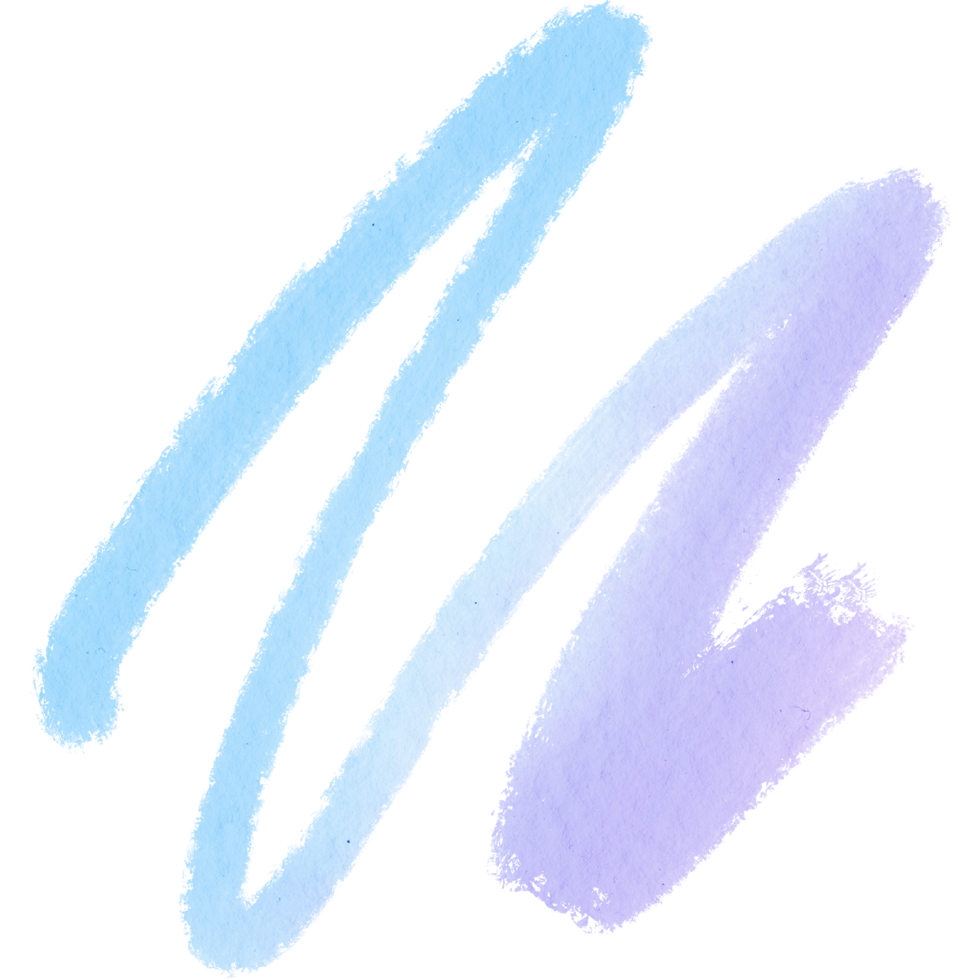 A Pastel stroke blending rugged textures and soft watercolor tones png