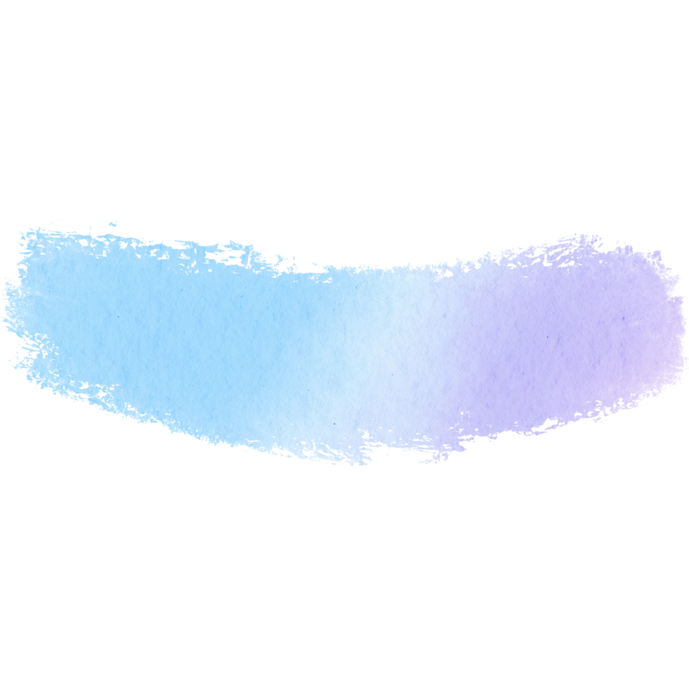 A rugged Pastel stroke with soft watercolor blending and gritty textures png