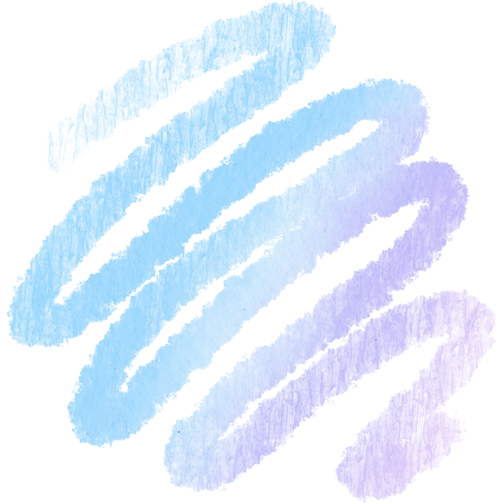 A Pastel stroke with grunge textures and a soft watercolor finish png